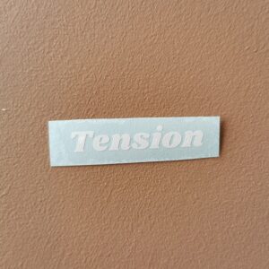 tension - hvit