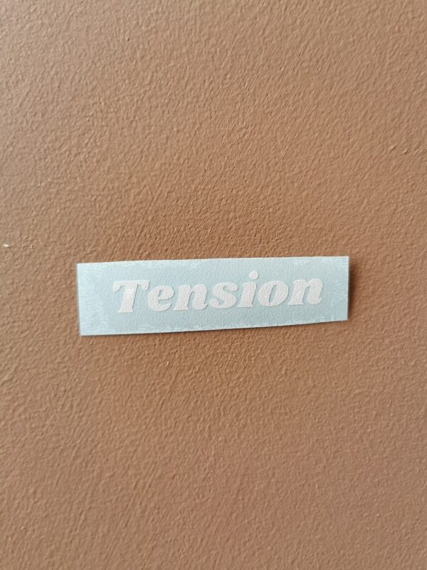 tension - hvit